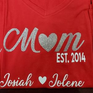 Mom customized shirts